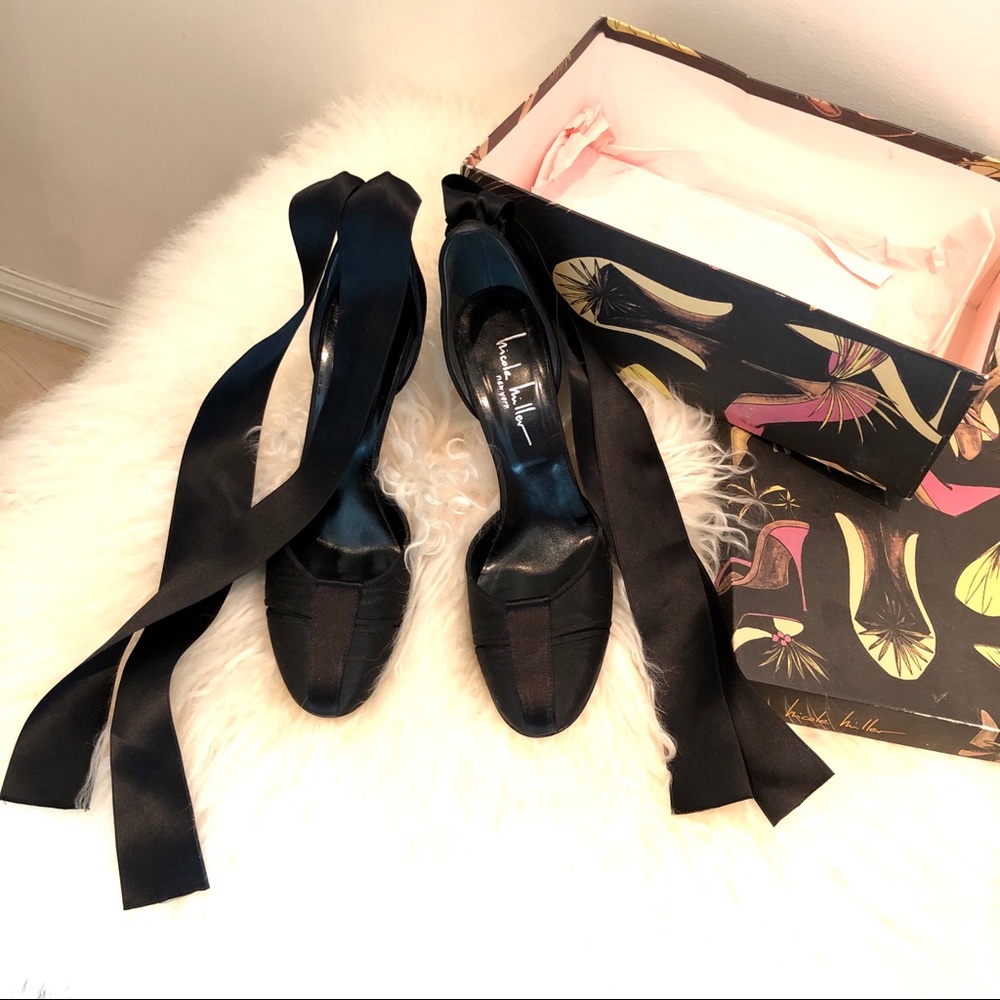 Nicole Miller Black Heels - Made in Italy